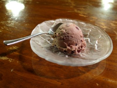 Azuki bean ice cream photo