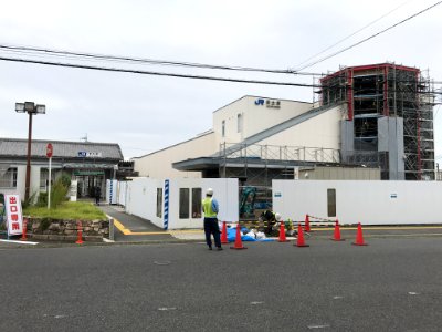 Azuchi station buildings 20170927 01