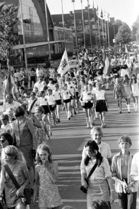 Avondvierdaagse start bij RAI, Amsterdam, Bestanddeelnr 923-5850