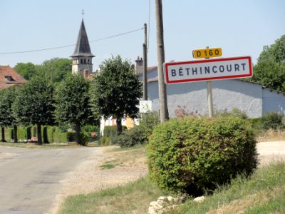 Béthincourt (Meuse) entrée