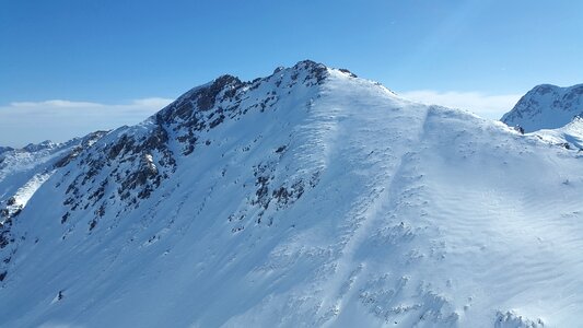 Winter mountains tyrol photo