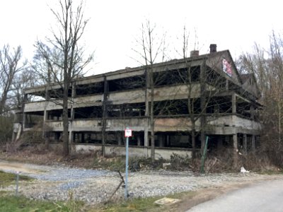 Bâtiment industriel abandonné à Jamioulx 1