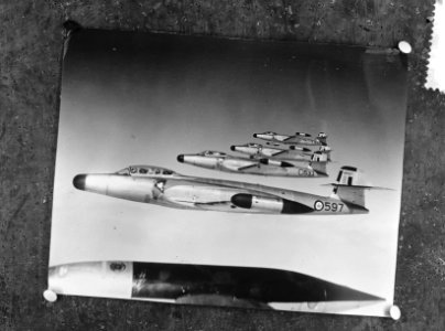 Avro Cf-100 , nieuwe Belgische nachtjager, Canadees fabrikaat, Bestanddeelnr 908-8067