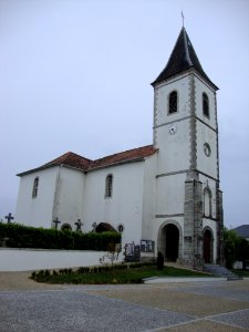 Béhasque (Béhasque-Lapiste, Pyr-Atl, Fr) l'église