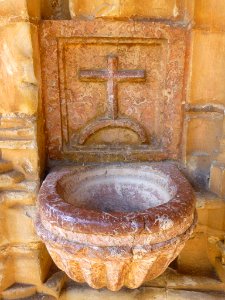 Axpe (Busturia) - Portada gótica de la Iglesia de Santa María de Axpe 4