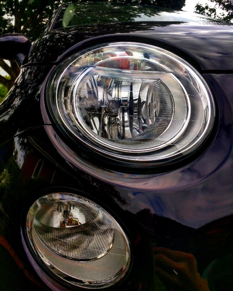 Headlights reflection italian