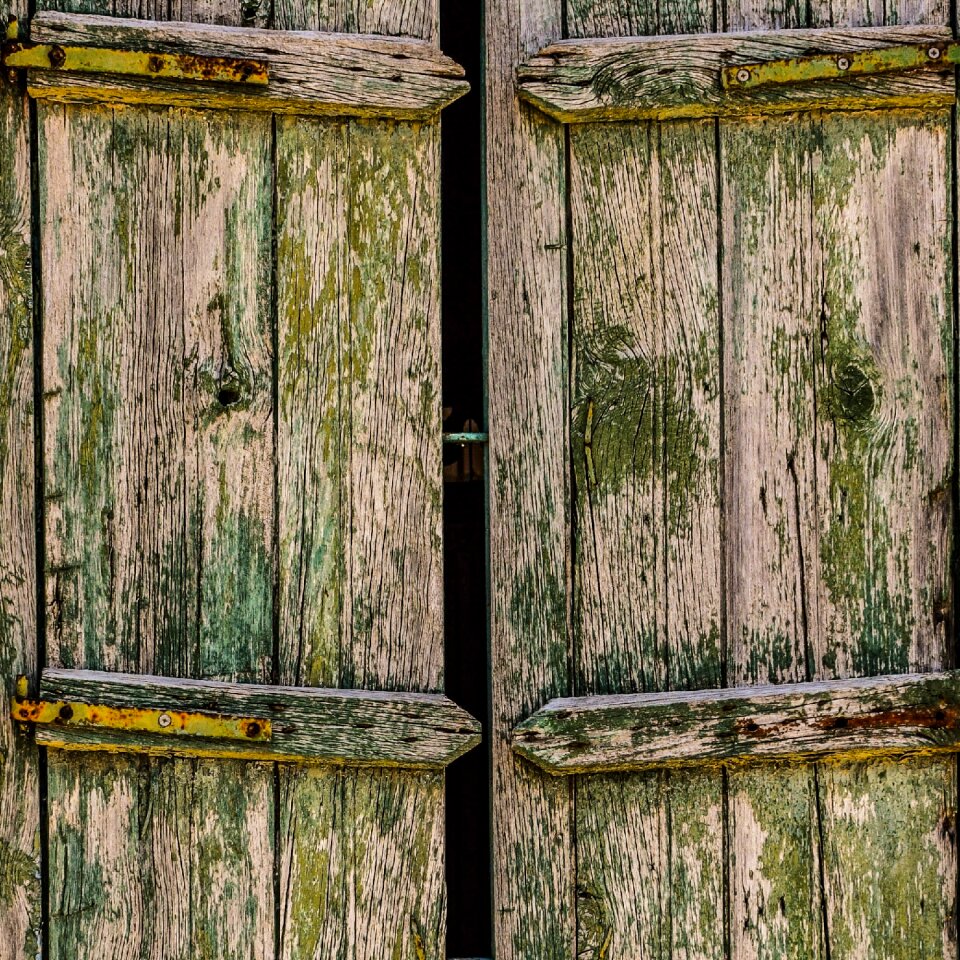 Aged weathered rusty
