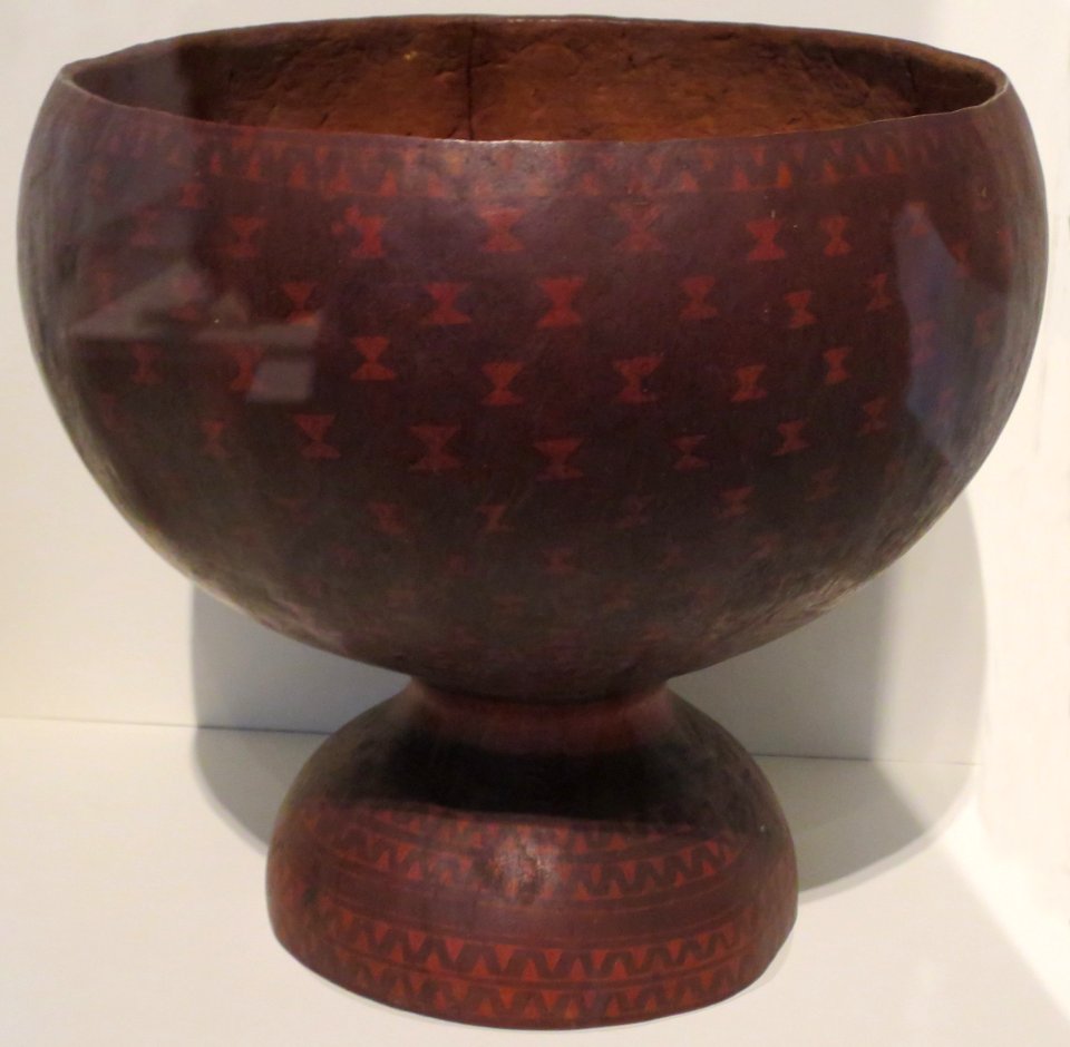 Awa strainer, Hawaiian, Honolulu Museum of Art, 3577