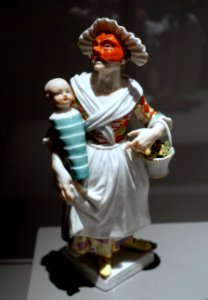 Avvocato, Johann Joachim Kaendler, Meissen Porcelain Factory, c. 1745, hard-paste porcelain - Wadsworth Atheneum - Hartford, CT - DSC05149