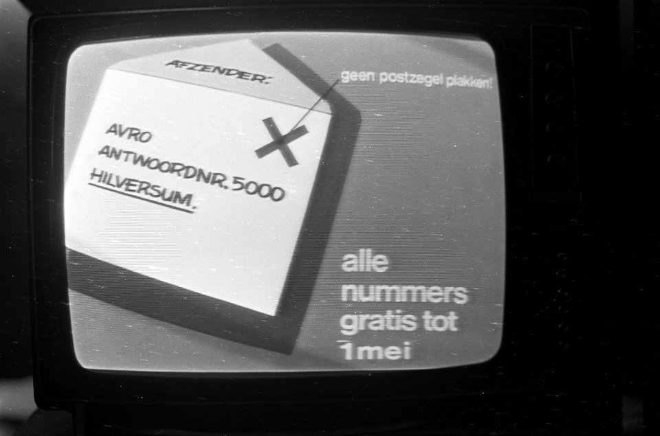 AVRO-TV, omroepreclame, Bestanddeelnr 926-2923