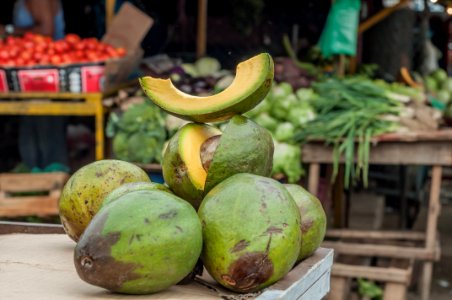 Avocato in Maracaibo flea market photo