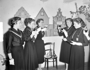 AVSV Dispuut Artemis receptie en diner, Bestanddeelnr 906-9920