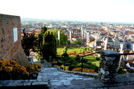 Bürgerbastei blick Rathaus
