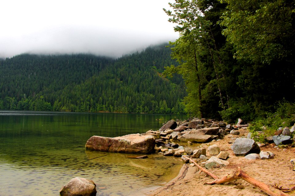 Landscape water green photo