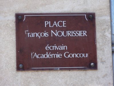 Avocourt (Meuse) plaque Place François Nourissier