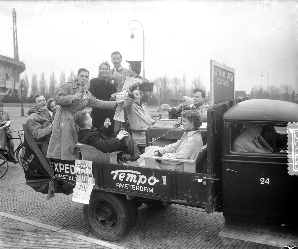 AVSV 50 jaar fietensrally Amsterdam, Bestanddeelnr 905-3930