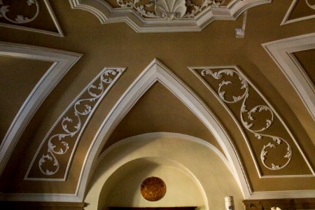 Büro des Bürgermeisters, Rathaus Görlitz, Deckenstruktur