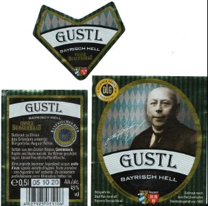Bürgerbräu Bad Reichenhall - Gustl Bayrisch Hell