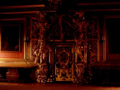 Bückeburg Schloss Goldener Saal Götterpforte