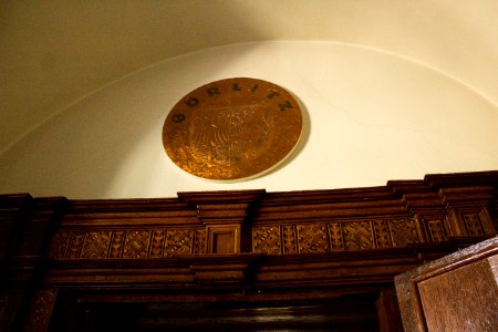 Büro des Bürgermeisters, Rathaus Görlitz, Wappen über der Tür