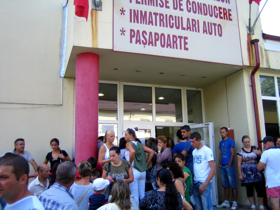 Bacau Romania government office 2011
