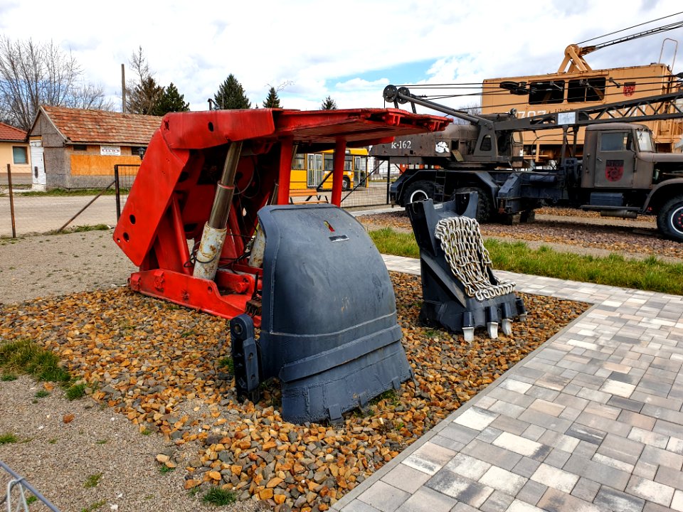 Bükkábrány Mining Museum - Glinik UZSK21 type mining equipment 2