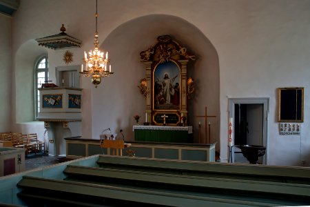 Böda kyrka interiör photo
