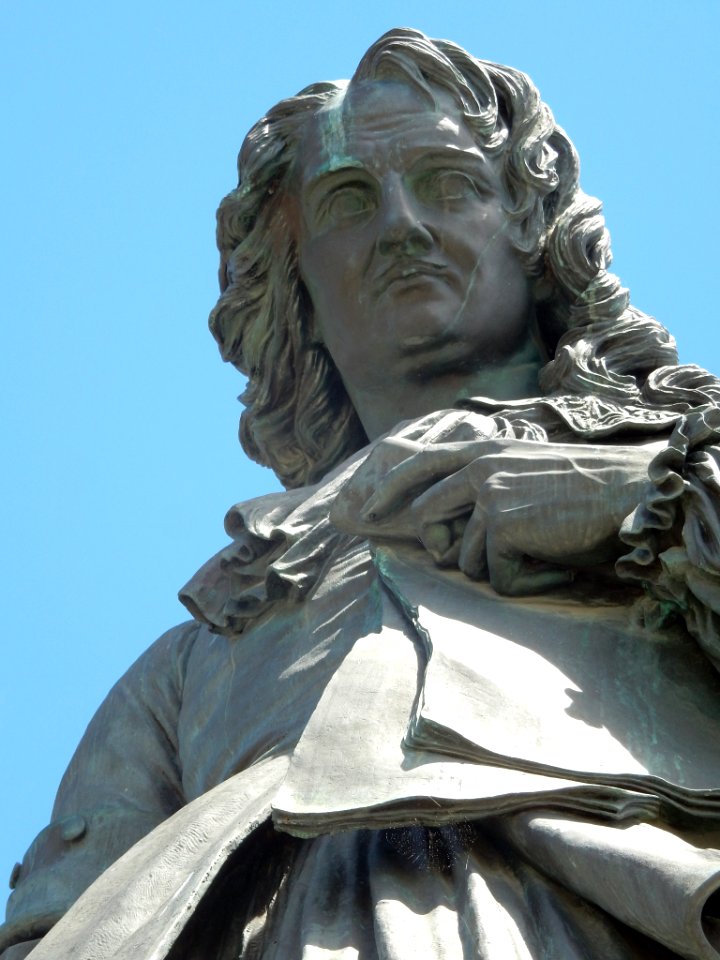 Béziers Pierre Paul Riquet The Realisator Of The Canal Du Midi Detail (162089645)