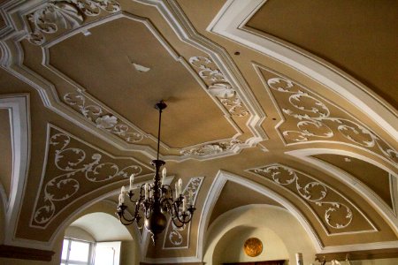 Büro des Bürgermeisters, Rathaus Görlitz, Decke 2