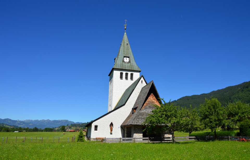 Sky village steeple