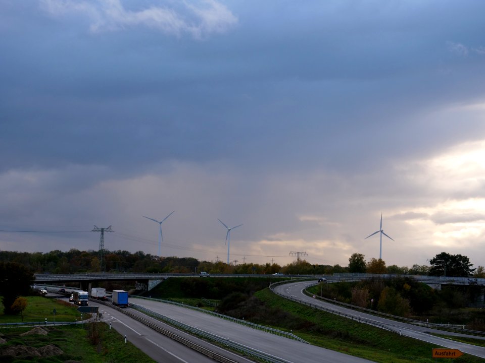 B101 near Großbeeren on 2019-11-05 05
