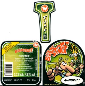 Bölkstoff Vertiebs GmbH - Bölkstoff Pilsener