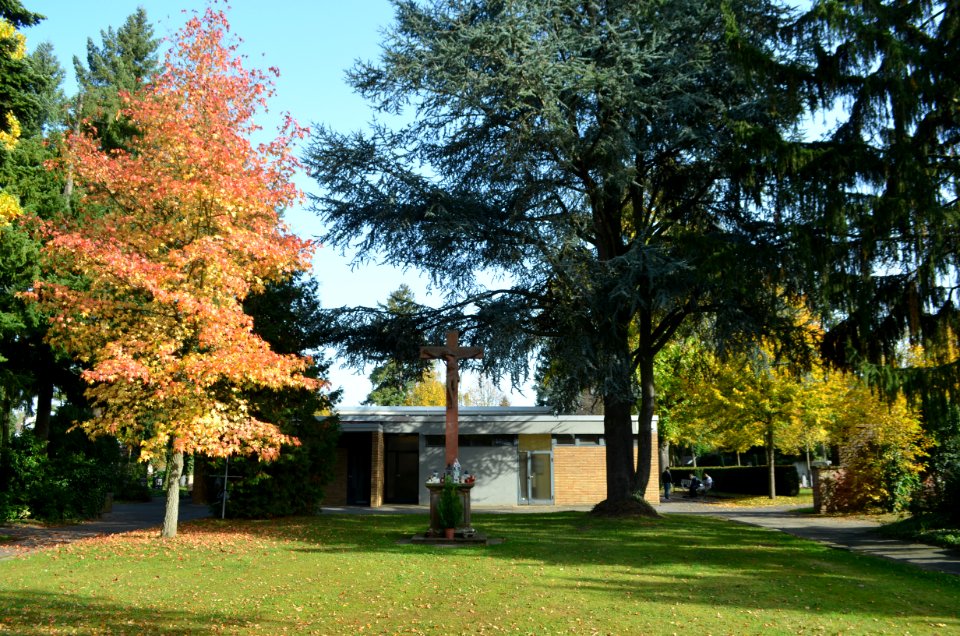 Bürgel, Friedhof, Kreuz