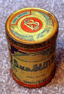 B vd Sluys 100gram blikje Anijs muisjes, foto1