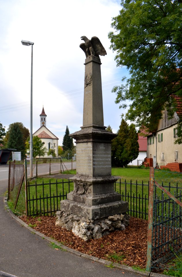Böhringen, Kriegerdenkmal 1870-71 (1)