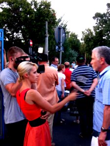 B1 interviu proteste Victoria 6-7-12