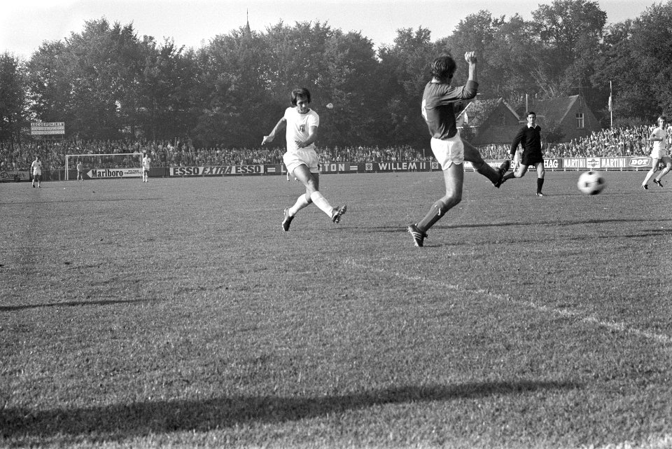 AZ 67 tegen FC Amsterdam 1-4, Couperus scoort derde doelpunt, Bestanddeelnr 925-9369