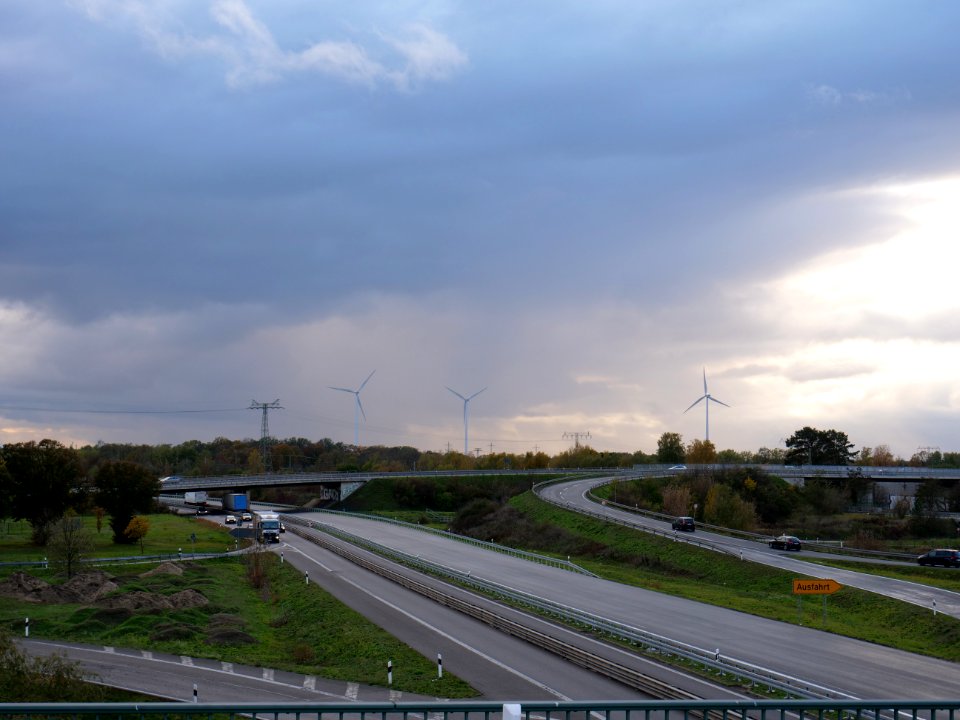 B101 near Großbeeren on 2019-11-05 06