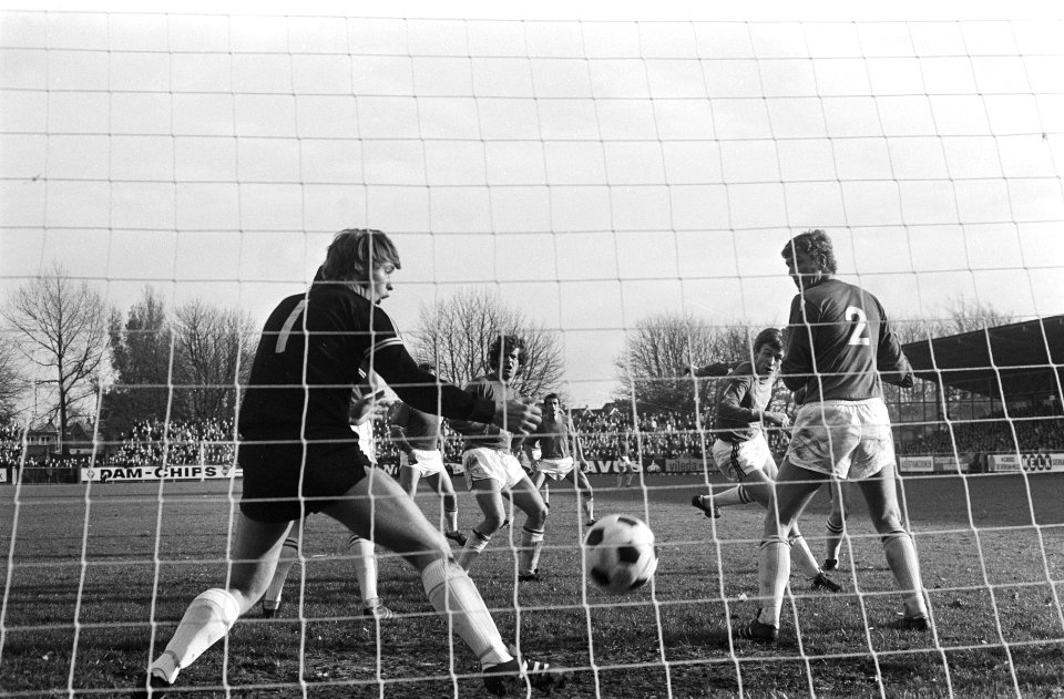 AZ 67 tegen ADO 1-1 1-0 voor ADO door Hestad, Bestanddeelnr 923-9742