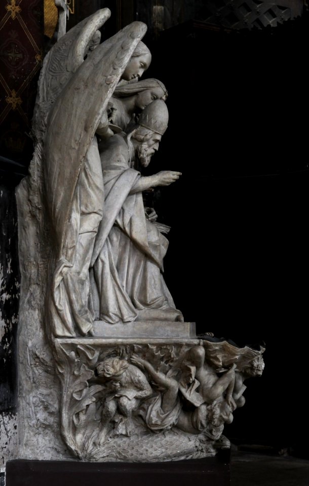 Bénitier Alexandre II Louis-Eugène Bion Eglise Saint-Eustache 28102018 03