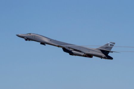 B-1 Lancer Take Off Dyess AFB Air Show 2015