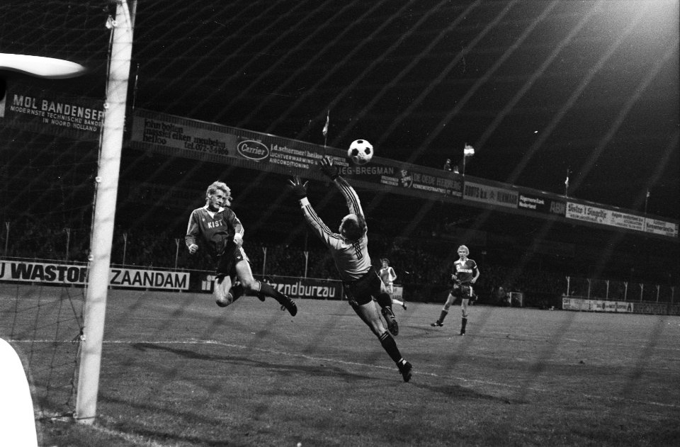 AZ67 tegen Feyenoord 4-2, Kist maakt 2-0, Bestanddeelnr 929-3720