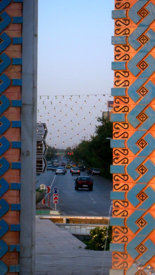 Azadi square in Morning - Nishapur 20