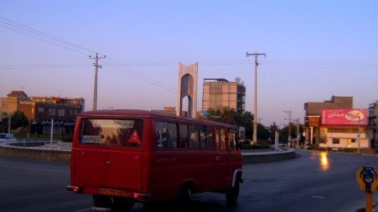Azadi square in Morning - Nishapur 7