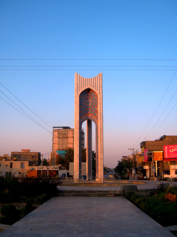 Azadi square in Morning - Nishapur 12