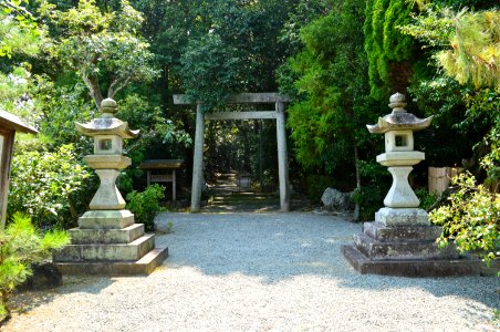 Azaka-jinja (Oazakacho, Matsusaka, Mie), torii