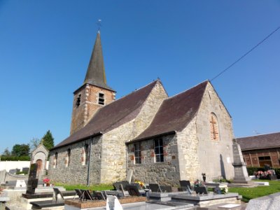 Bérelles (Nord, Fr) église