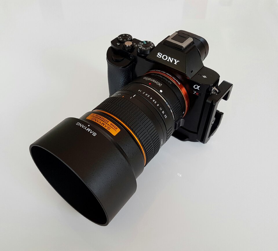 Mirrorless spiegellos walimex