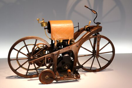 Motorcycle exhibition old motorcycle