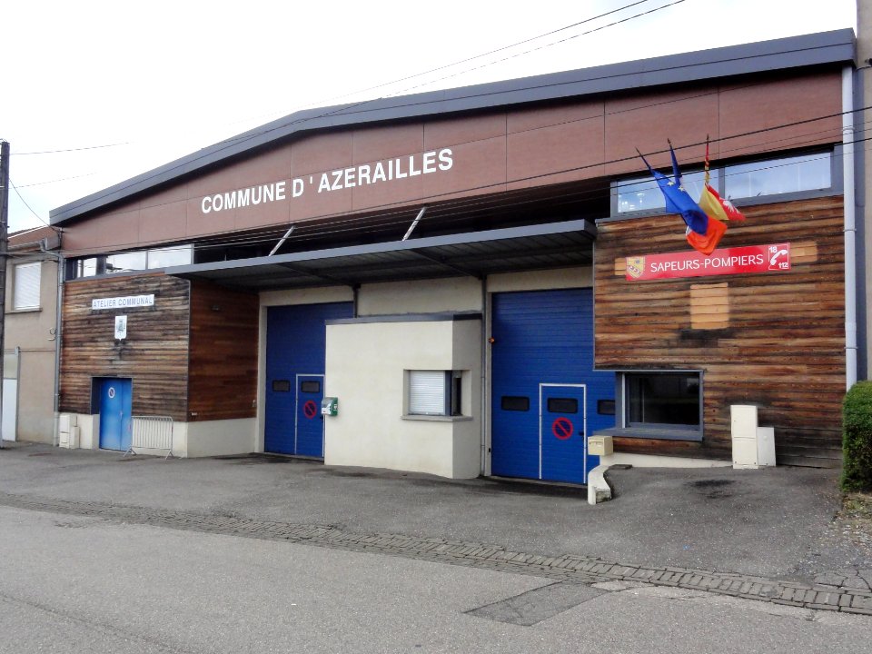 Azerailles (M-et-M) sapeurs-pompiers